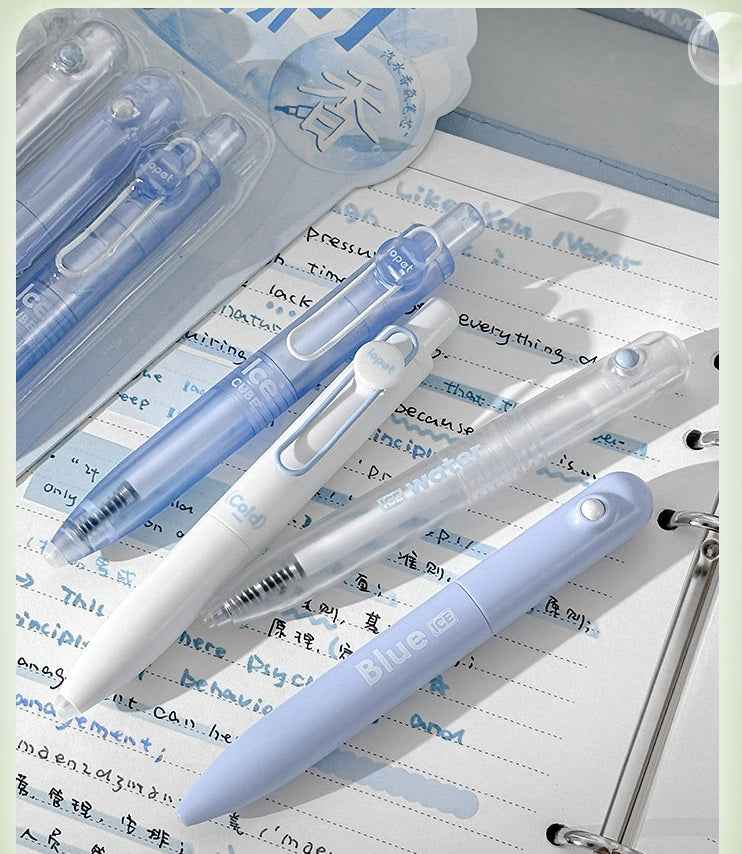 16Pcs Scented Retractable Twist Gel Ink Pens Pocket Size