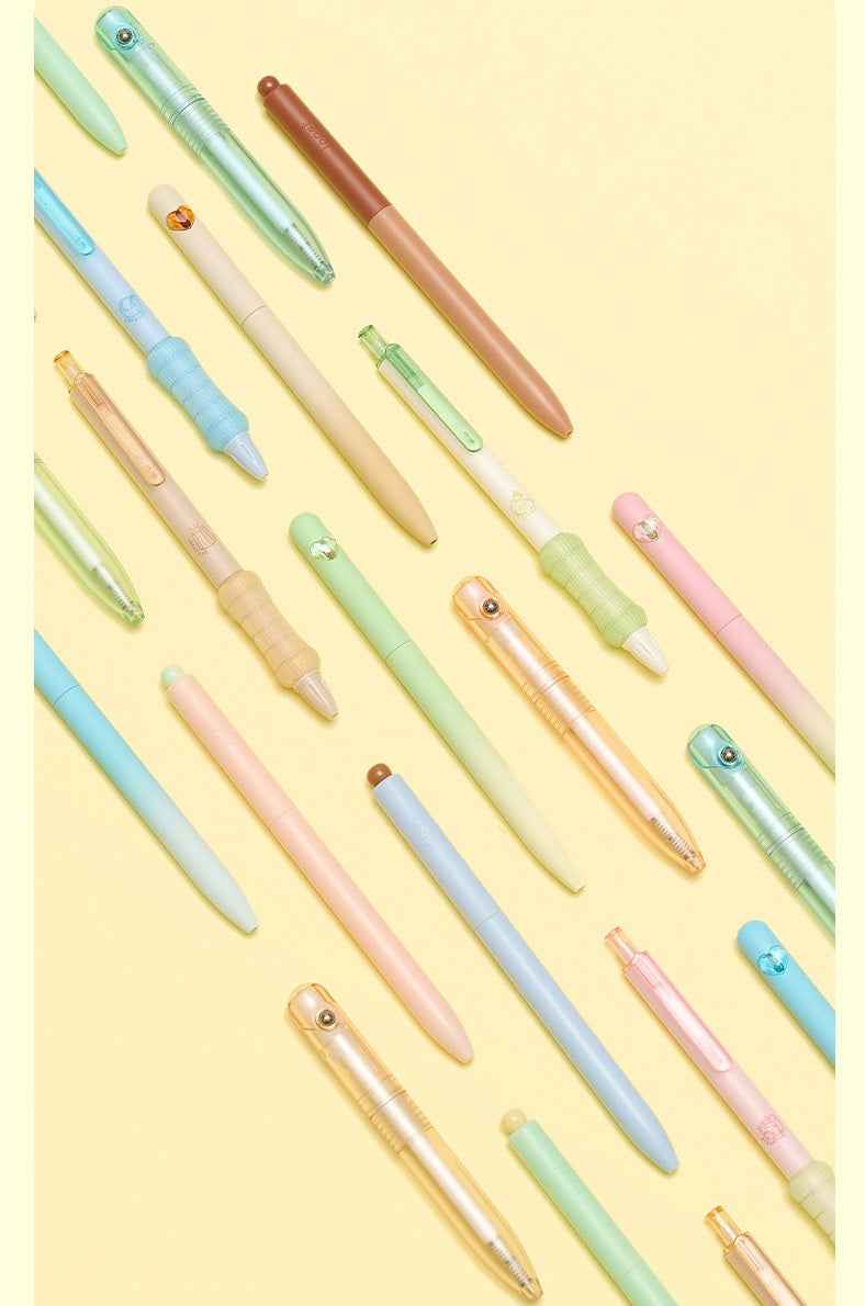 LOPET Fragrance Scented Click Gel Pen 0.5mm Black Ink 16 Pack