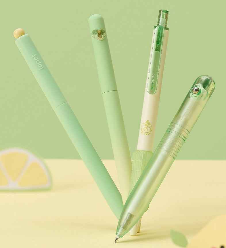 LOPET Fragrance Scented Click Gel Pen 0.5mm Black Ink 16 Pack