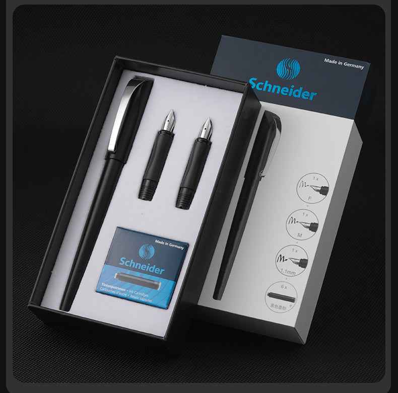 Schneider Callissima Calligraphy Fountain Pen Gift Set Black