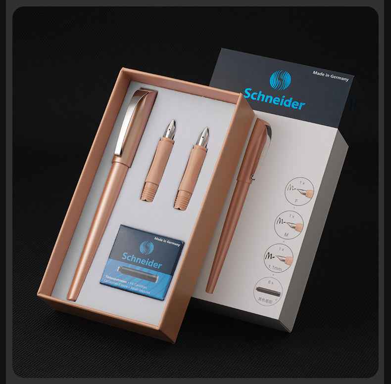 Schneider Callissima Calligraphy Fountain Pen Gift Set Mint