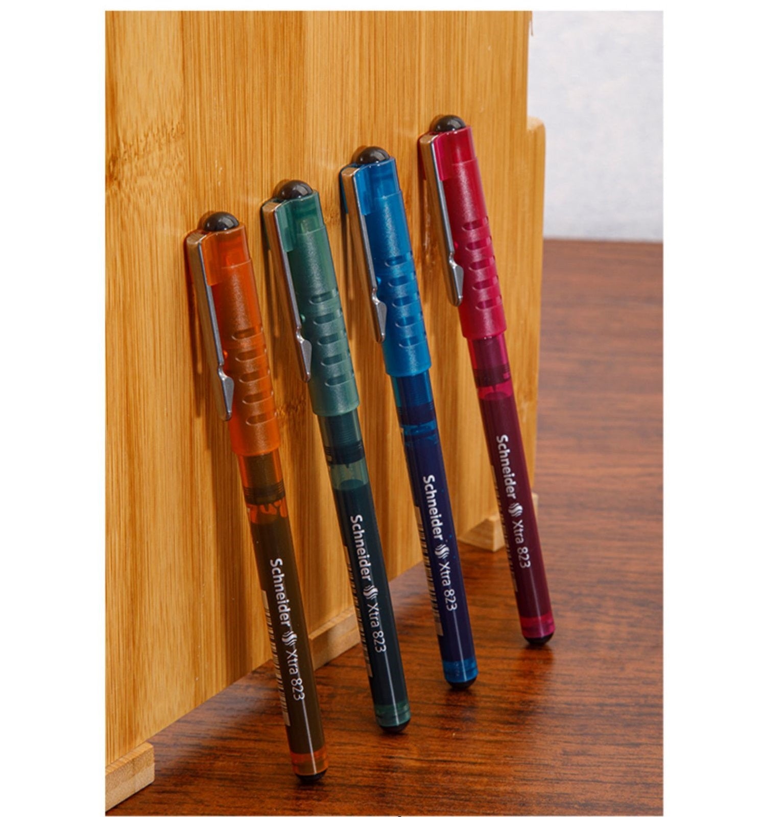 Schneider XTRA 823 Liquid Black Ink Rollerball Pen 0.5mm 4 Pack