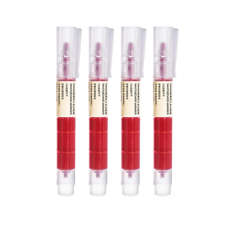 Snowhite Liquid Whiteboard Marker 1.8mm Set of 8 8 Red