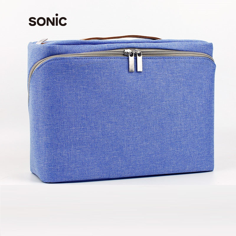 Sonic LV-2130 Stationery Storage Box, Libigaku Study Bag Blue