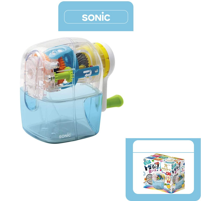 Sonic Togari Turn Pencil Sharpener Clear