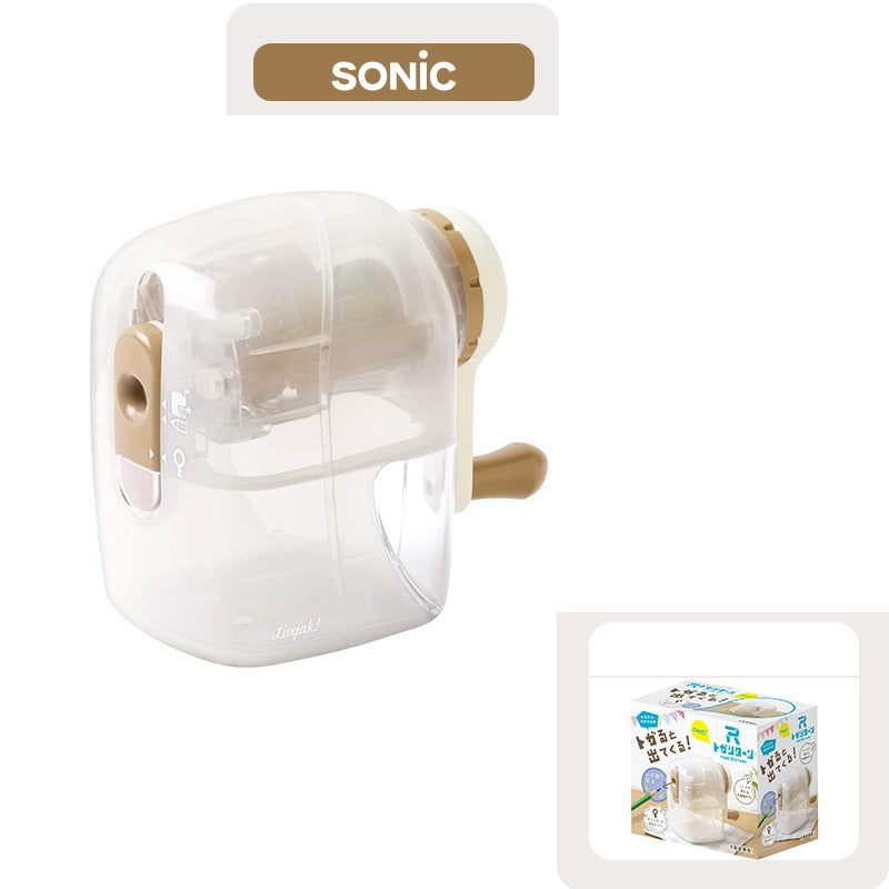 Sonic Togari Turn Pencil Sharpener Ivory