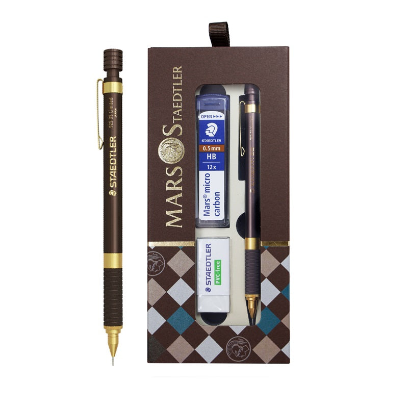 Staedtler 925 35 Limited Mechanical Pencil 0.5mm with Leads and Eraser Blue