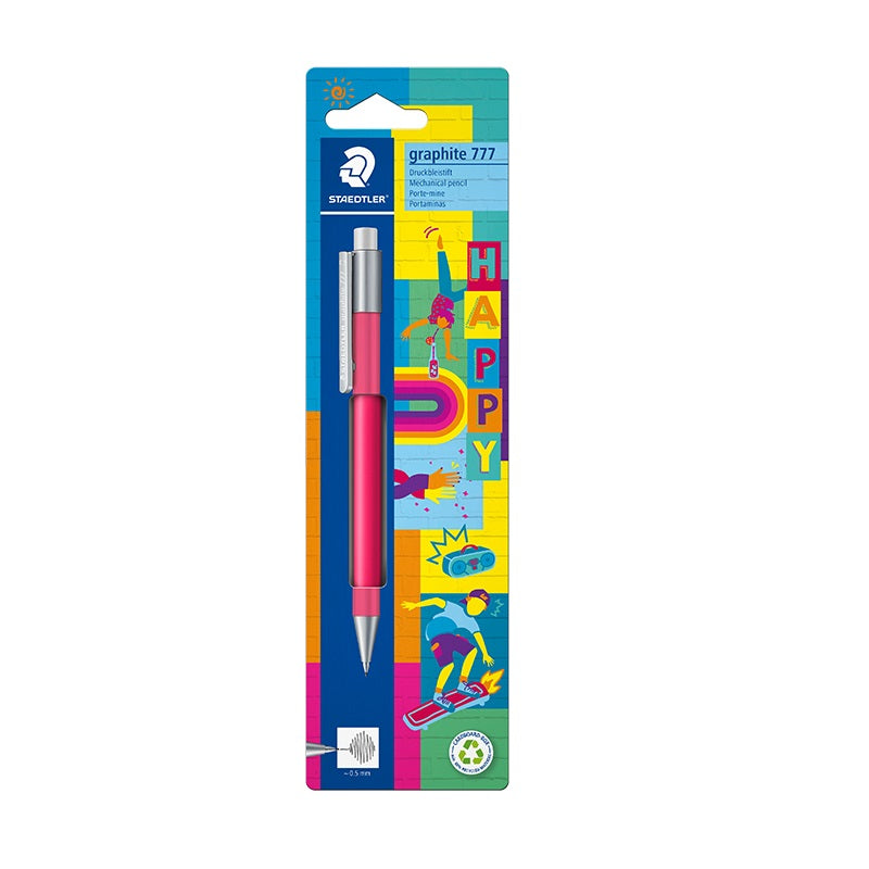 Staedtler Graphite 777 Mechanical Pencil,0.5mm Happy Rose