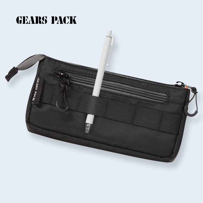 Sun-Star Gears Pack Multi-Function Pencil Case with Multiple Pockets