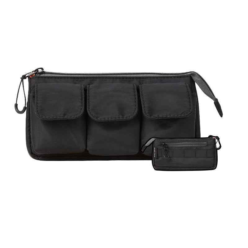Sun-Star Gears Pack Multi-Function Pencil Case with Multiple Pockets Black