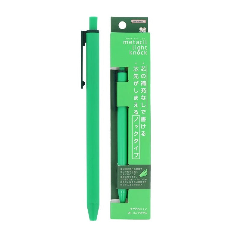 Sun-Star Metacil Light Knock Mechanical Pencil Plant Green