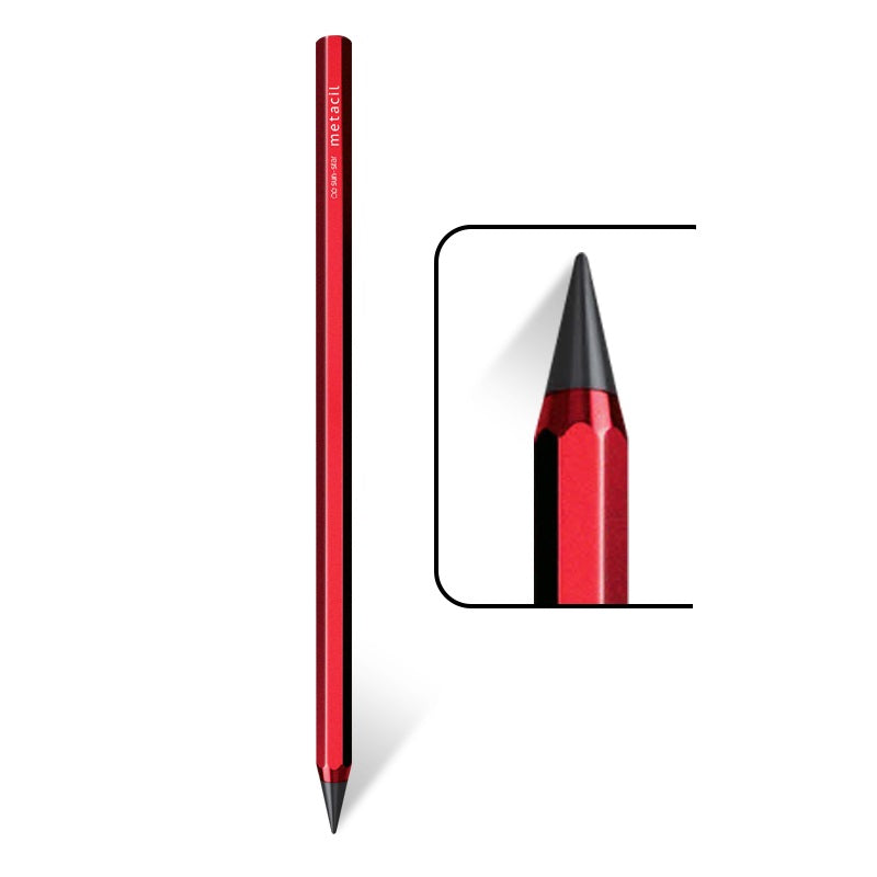 Sun-Star Metacil Metal Pencil Metallic Red