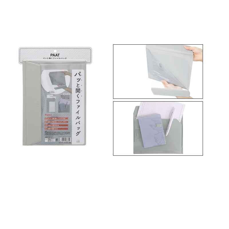 Sun-Star PAAT Pad File Bag,A5 Grey