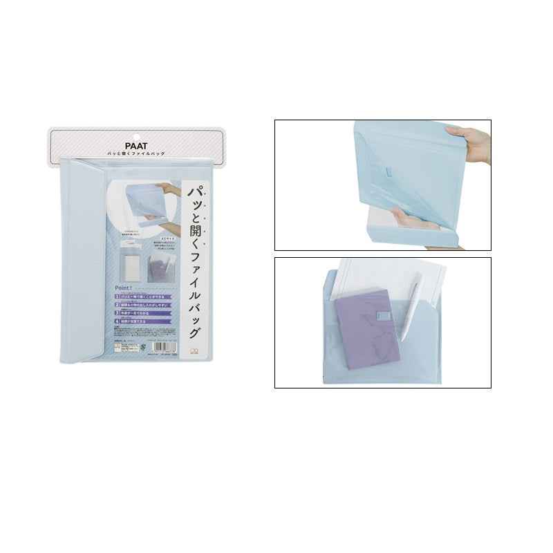 Sun-Star PAAT Pad File Bag,A5 Blue