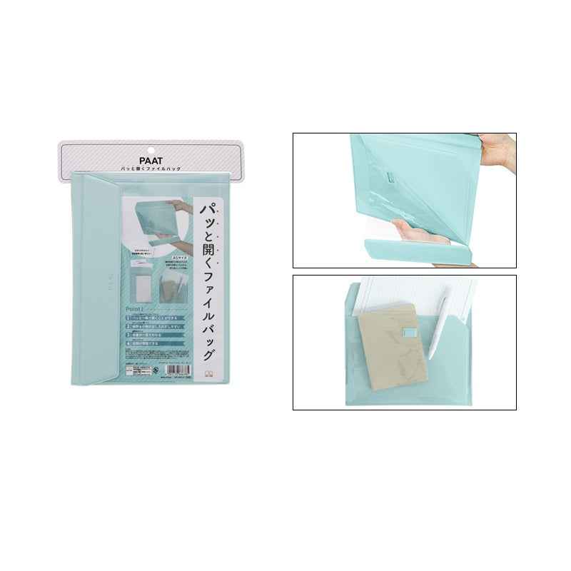 Sun-Star PAAT Pad File Bag,A5 Green
