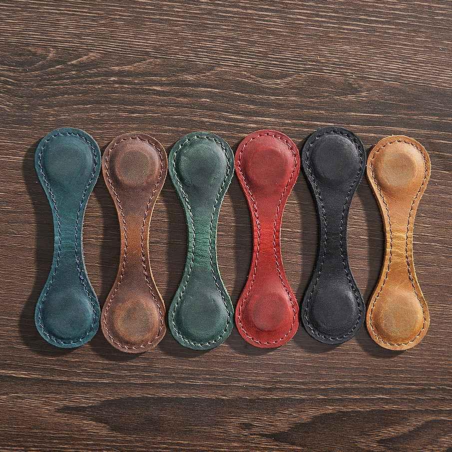 Genuine Leather Magnetic Bookmarks