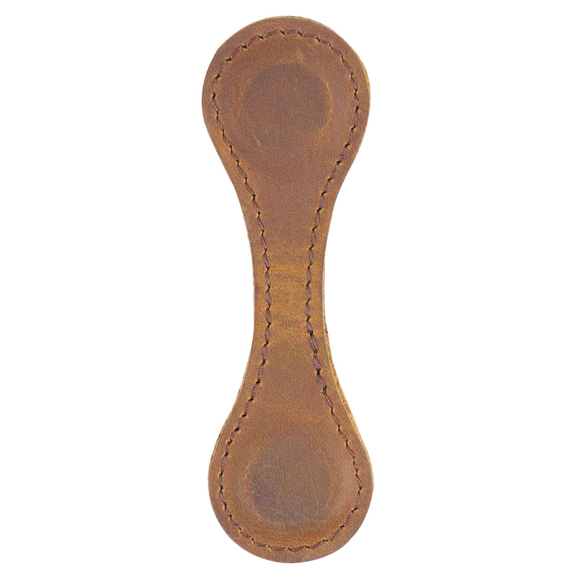 Genuine Leather Magnetic Bookmarks Brown