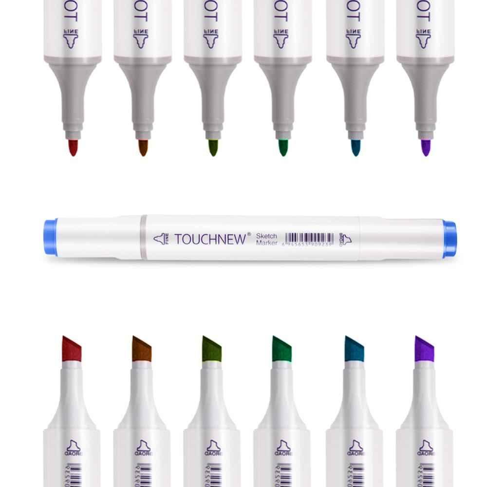 TOUCHNEW Sketch Markers 36 Color Animation Set for Adult Art Drawing Sketching