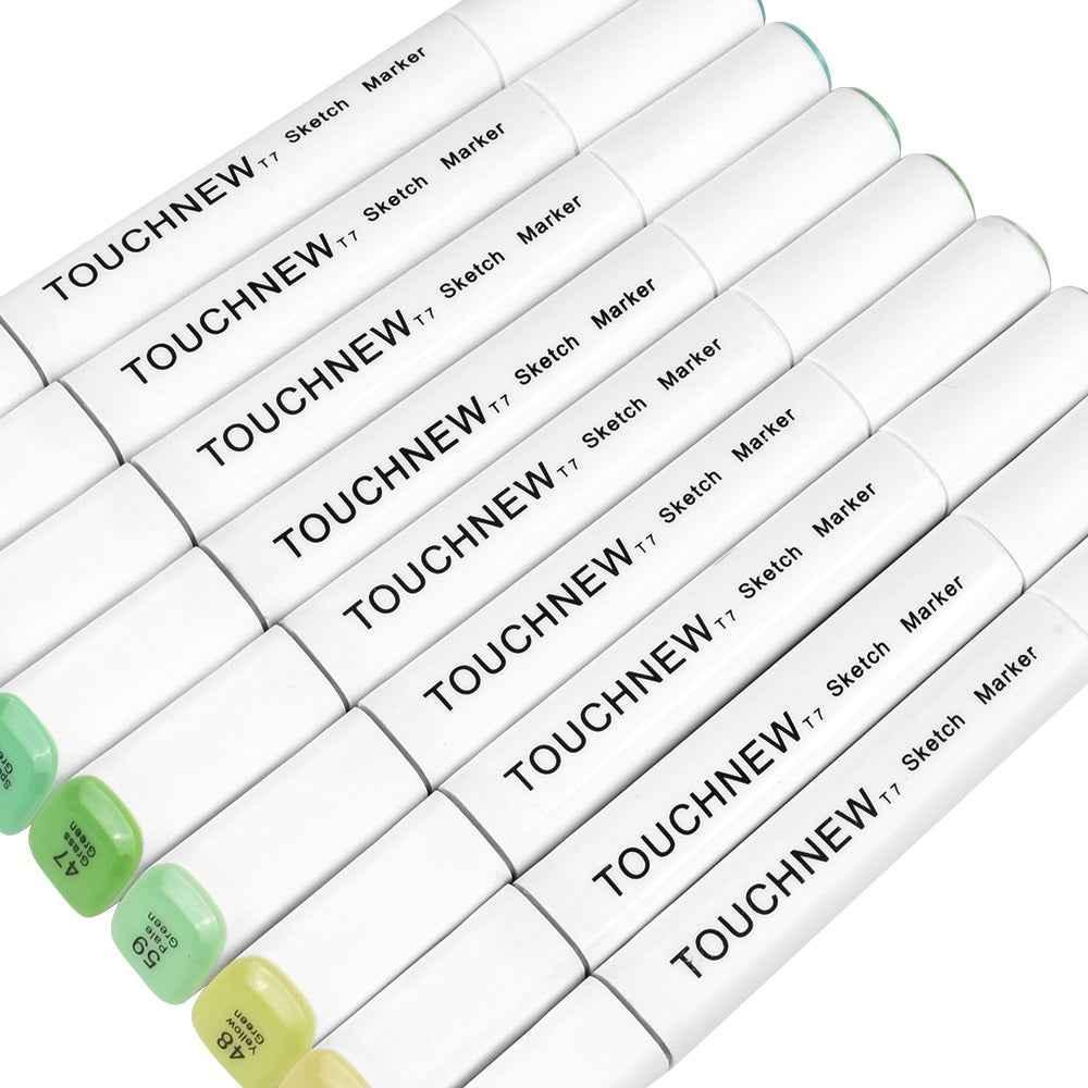 TOUCHNEW T7 168 Full Color Set Alcohol Based Sketch Art Markers