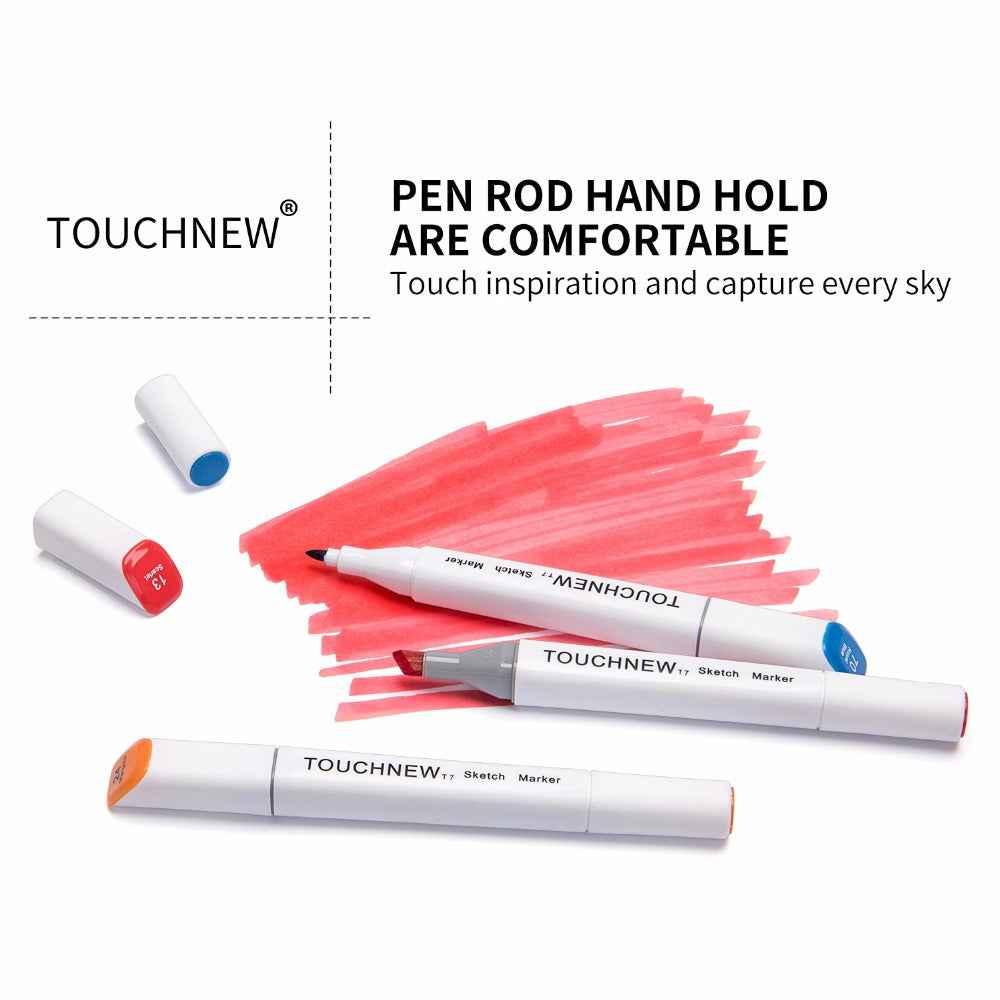 TOUCHNEW T7 40 Colors Artist Marker Set For Drawing Manga Animation Design