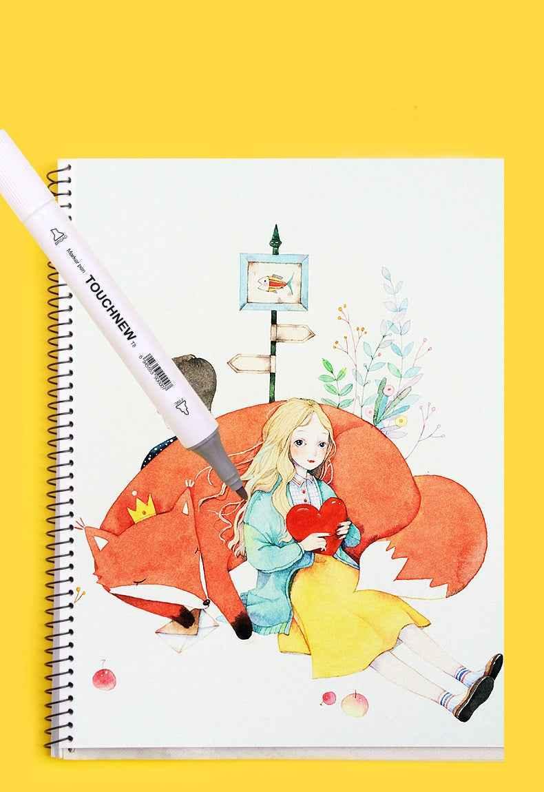 TOUCHNEW T8 Art Markers 60 Colors Animation Design Set