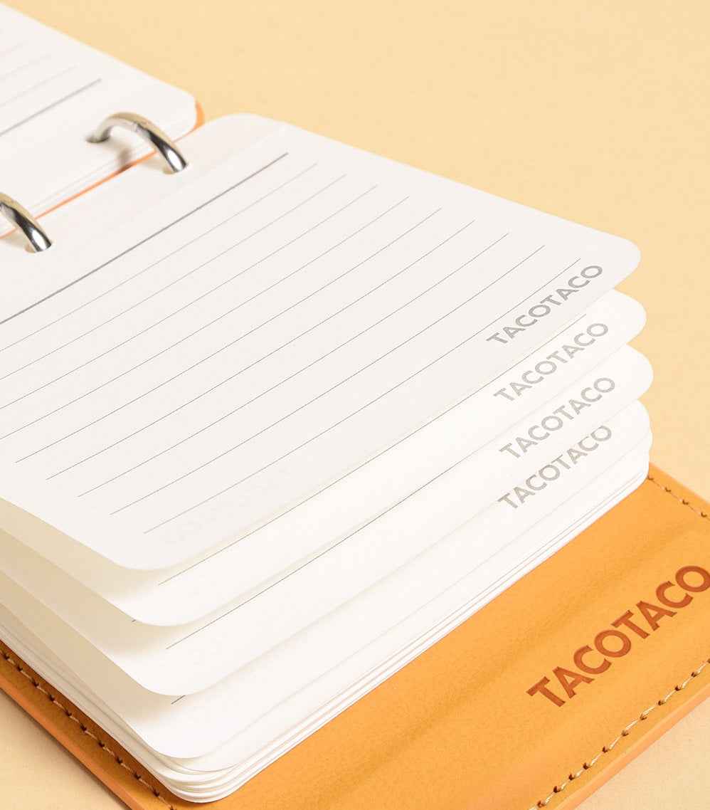 TACOTACO Pocket Memo Pad - 3.15x5.51 Inch Notebook 80 Pages