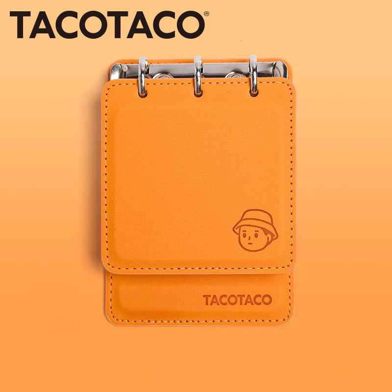 TACOTACO Pocket Memo Pad - 3.15x5.51 Inch Notebook 80 Pages Yellow
