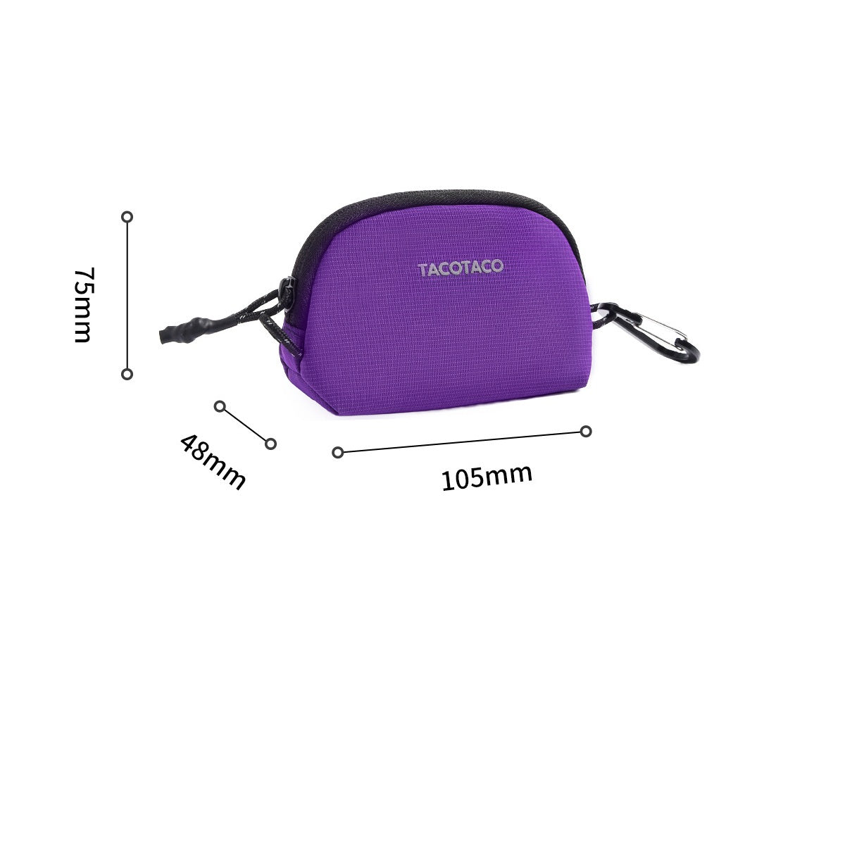 TACOTACO Shell Pencil Case Set – Waterproof & Dustproof Stationery Pouch & Cosmetic Bag | 2-Piece