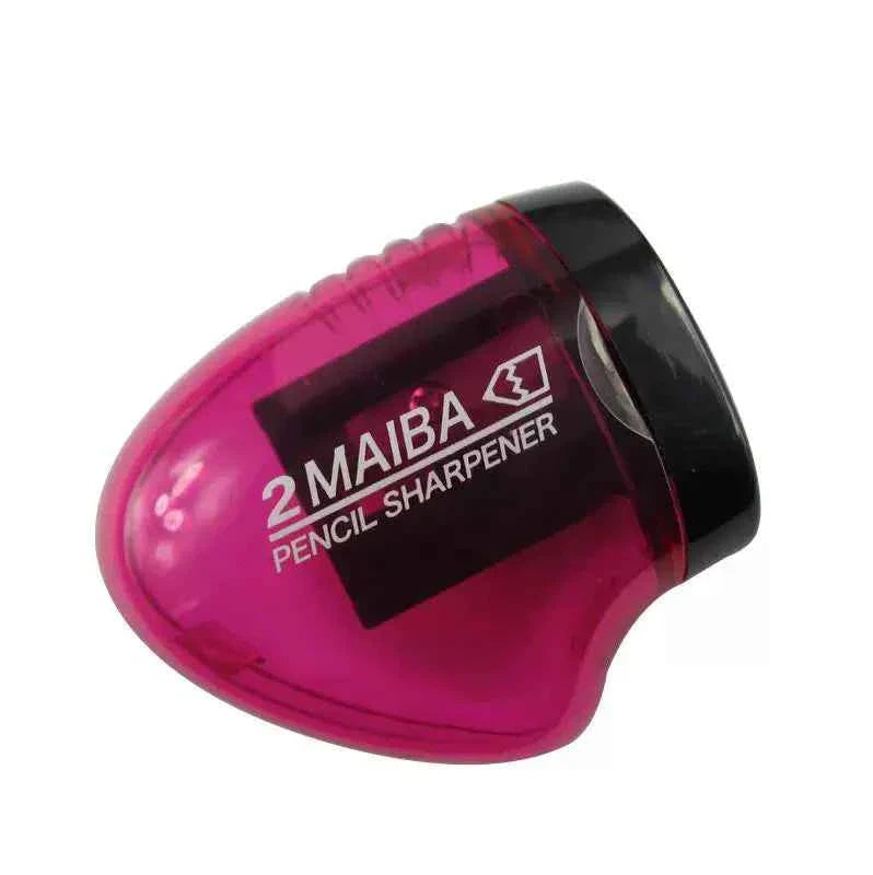 Kutsuwa 2 MAIBA Double-Blade Pencil Sharpener Pink