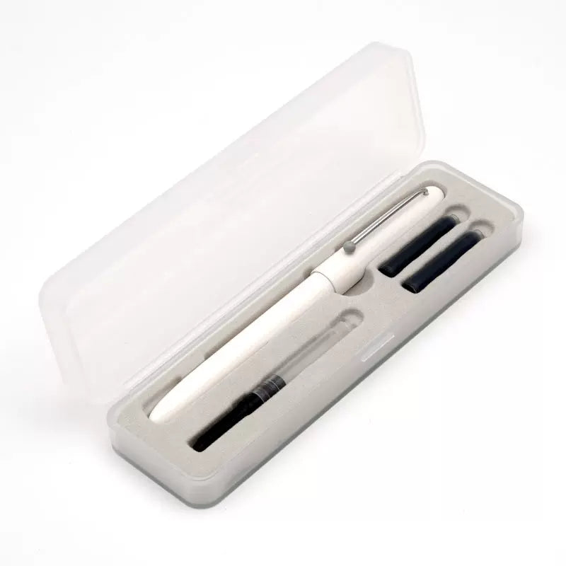KACO Retro Classic Fountain Pen EF Nib White