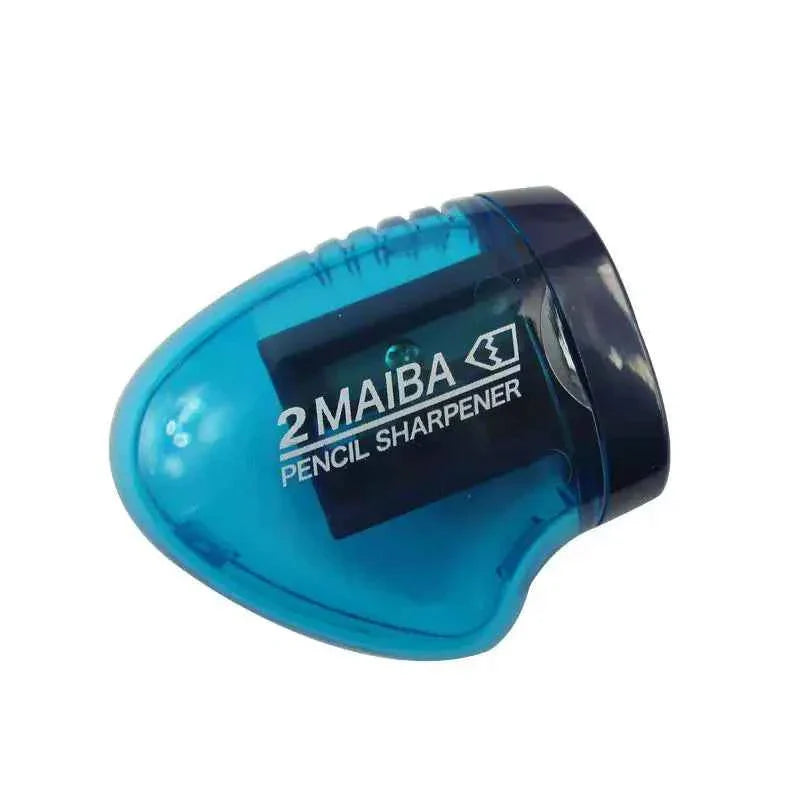 Kutsuwa 2 MAIBA Double-Blade Pencil Sharpener Blue