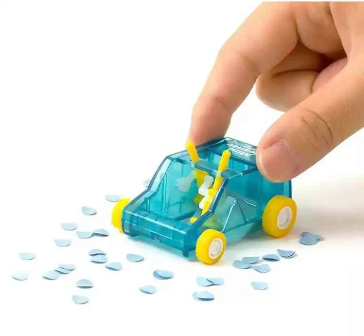 Midori Mini Eraser Dust Cleaner Car- Transparent