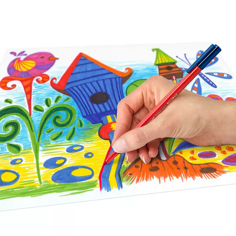 STAEDTLER 323 Triplus 10 Colour Fibre-Tip Pen