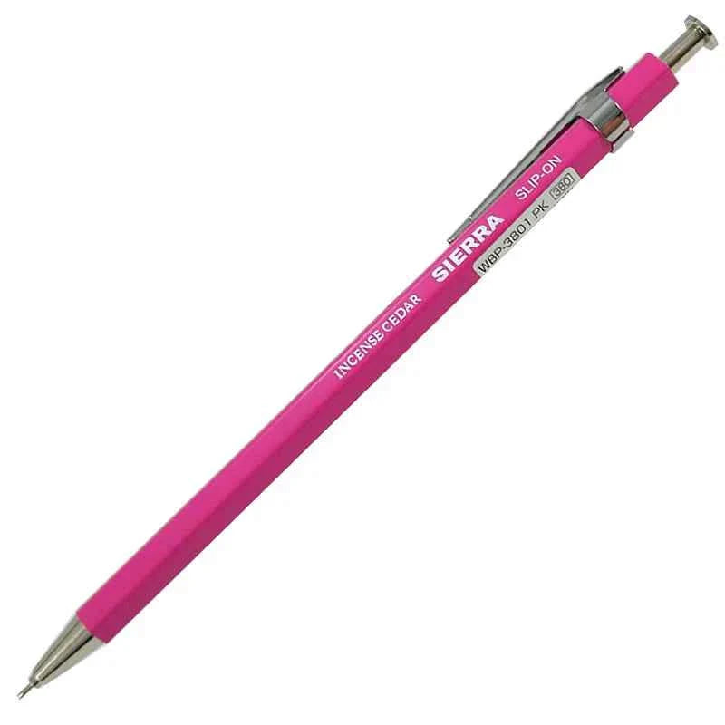 Slip-On Sierra Wooden Axis Ballpoint Pen - 0.5mm - Large Navy Blue
