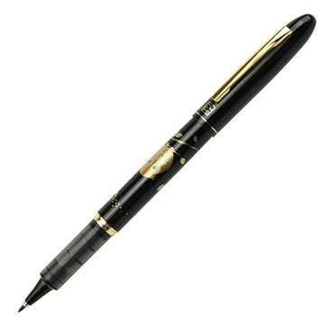 Kuretake Brush Lettering Tegami Pen - Owl (ER186) Black