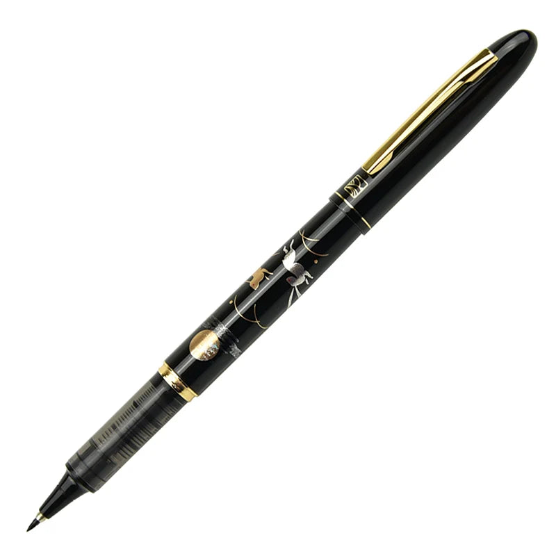 Kuretake Brush Lettering Tegami Pen - Rabbit (ER186) Black