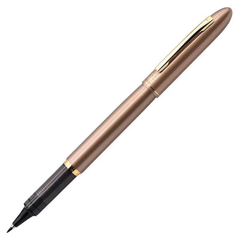 Kuretake Fountain Brush Pen for Calligraphy Letters Gold