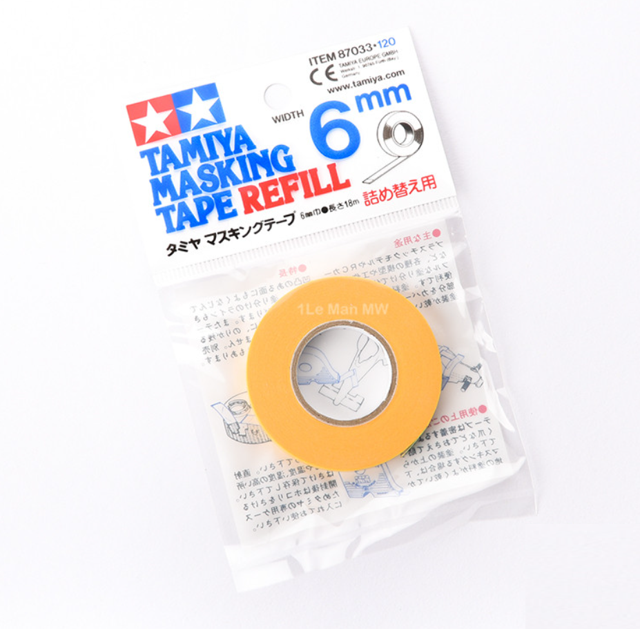 Tamiya Masking Tape with Dispensers 6mm & 10mm & 18mm