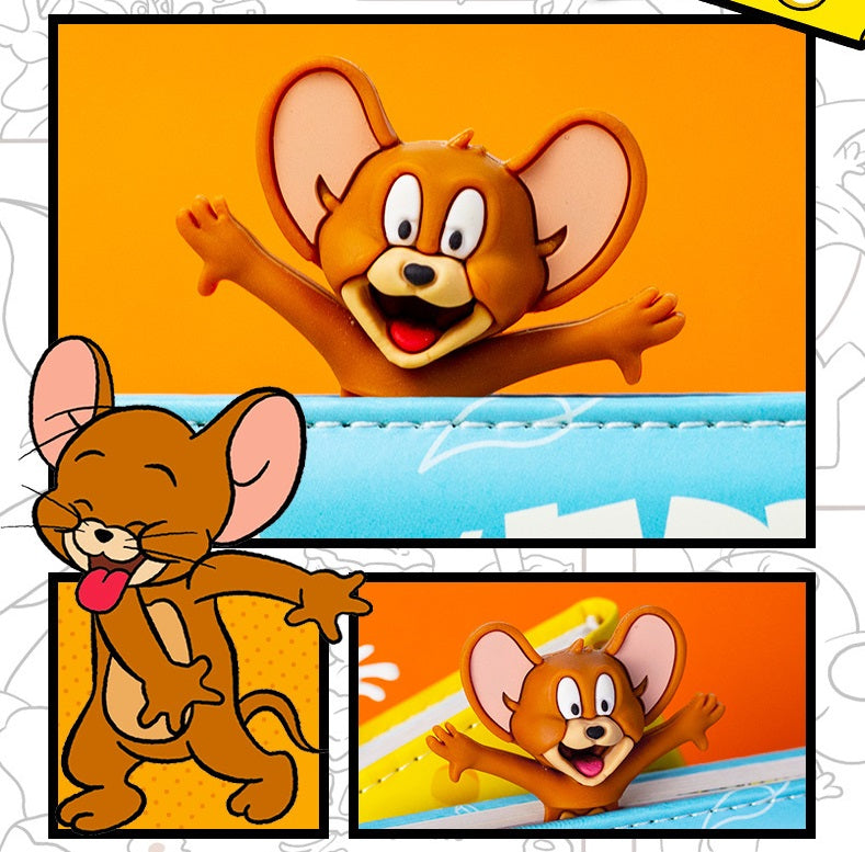 Tom and Jerry 2026 New Arrival 3D PVC Bookmark Set – 4-Piece