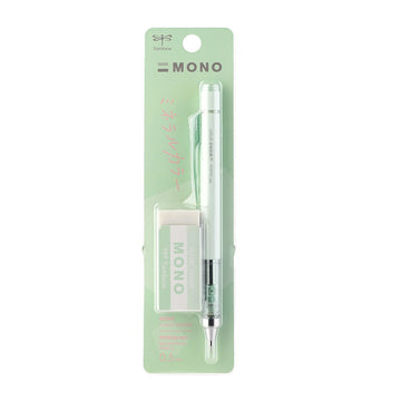 Tombow Japan Automatic Pencil with Eraser Mineral Color Series 0.5mm Green