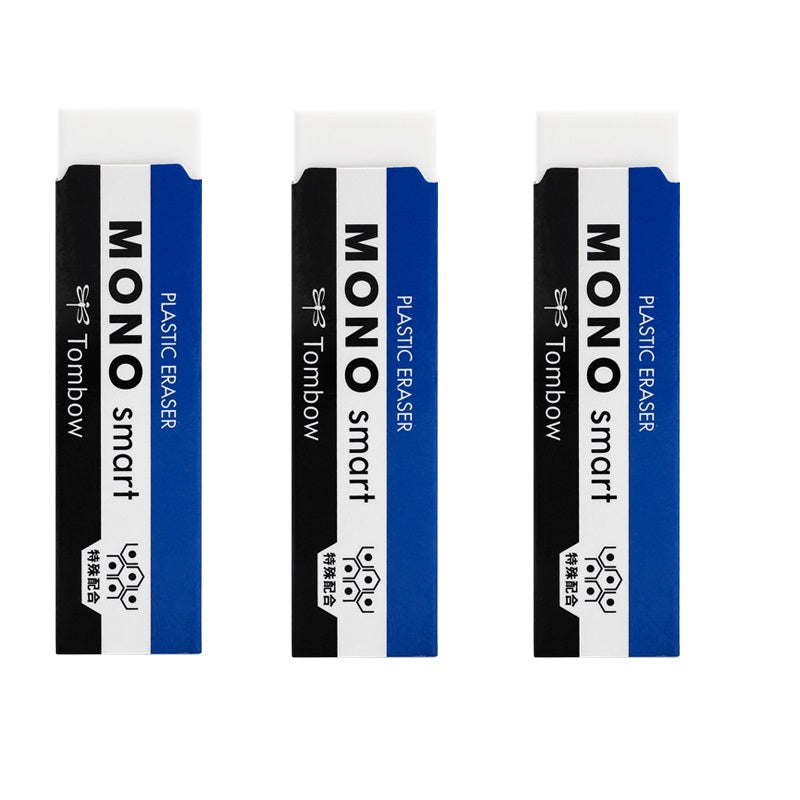 Tombow MONO Smart Plastic Eraser 3 Pack