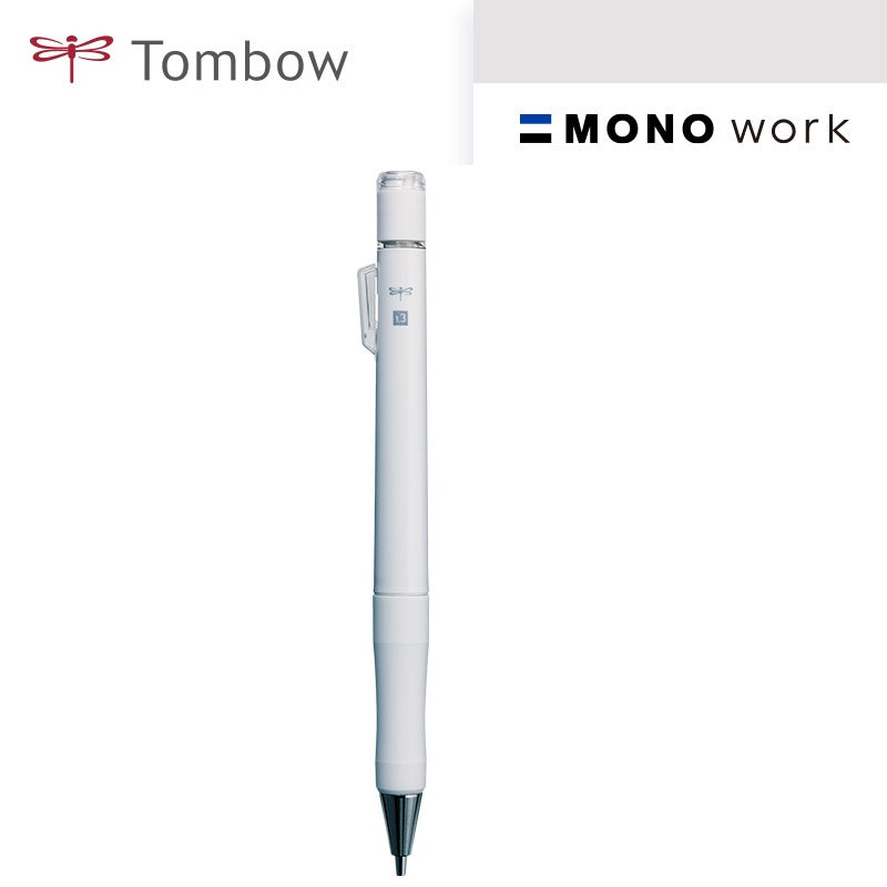 Tombow MONO Work Mechanical Pencil 1.3MM White