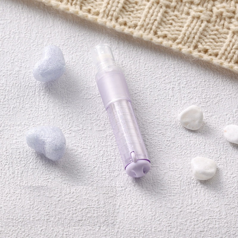 Tombow MONO One Eraser Pen – Limited Edition Lipstick-Style Twist Eraser (2-Pack) 2 Light Purple