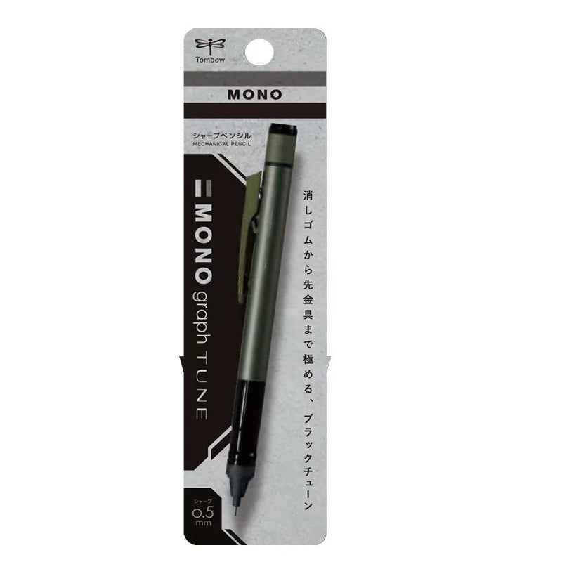 Tombow Mono Graph Tune Mechanical Pencil ‑ 0.5mm Deep Green