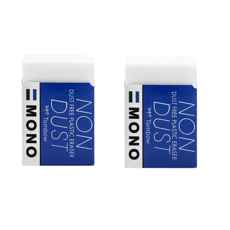 Tombow Non Dust Plastic Eraser 2 Pack