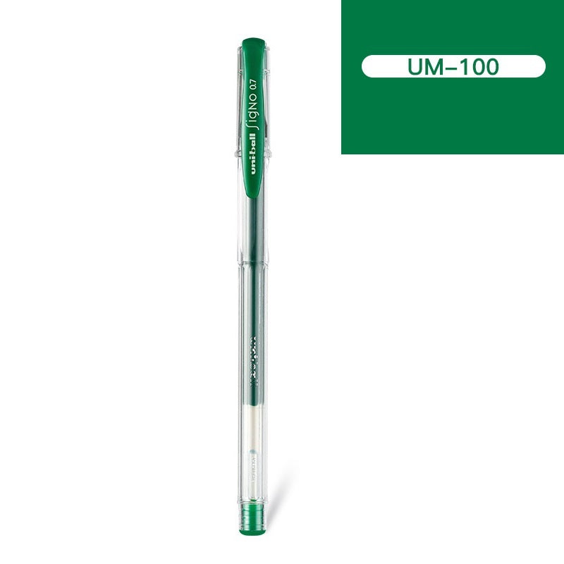 Uni-ball Signo UM-100 Gel Ink Pen - 0.7 mm -10Pcs Orange