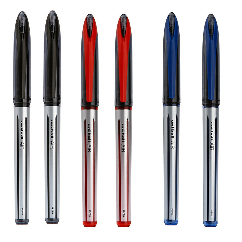 Uni-Ball AIR - 0.7mm Medium Rollerball Pens - 6 Pack