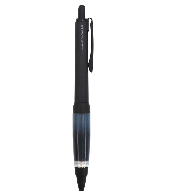 Uni Alpha-Gel Jetstream 0.7 mm Ball Point Pen,Black Ink Black