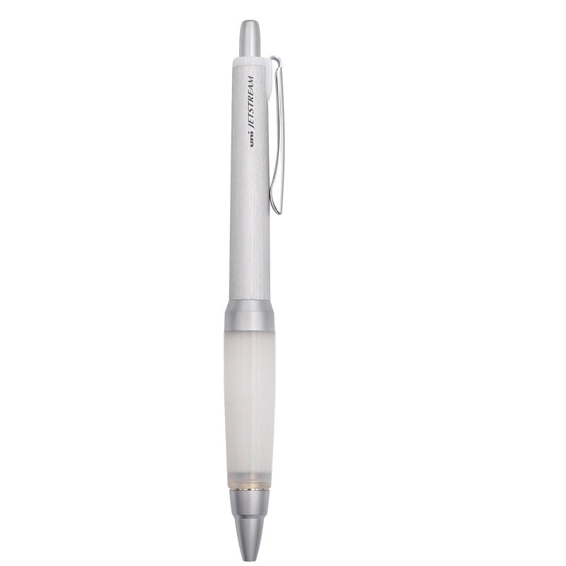 Uni Alpha-Gel Jetstream 0.7 mm Ball Point Pen,Black Ink Silver