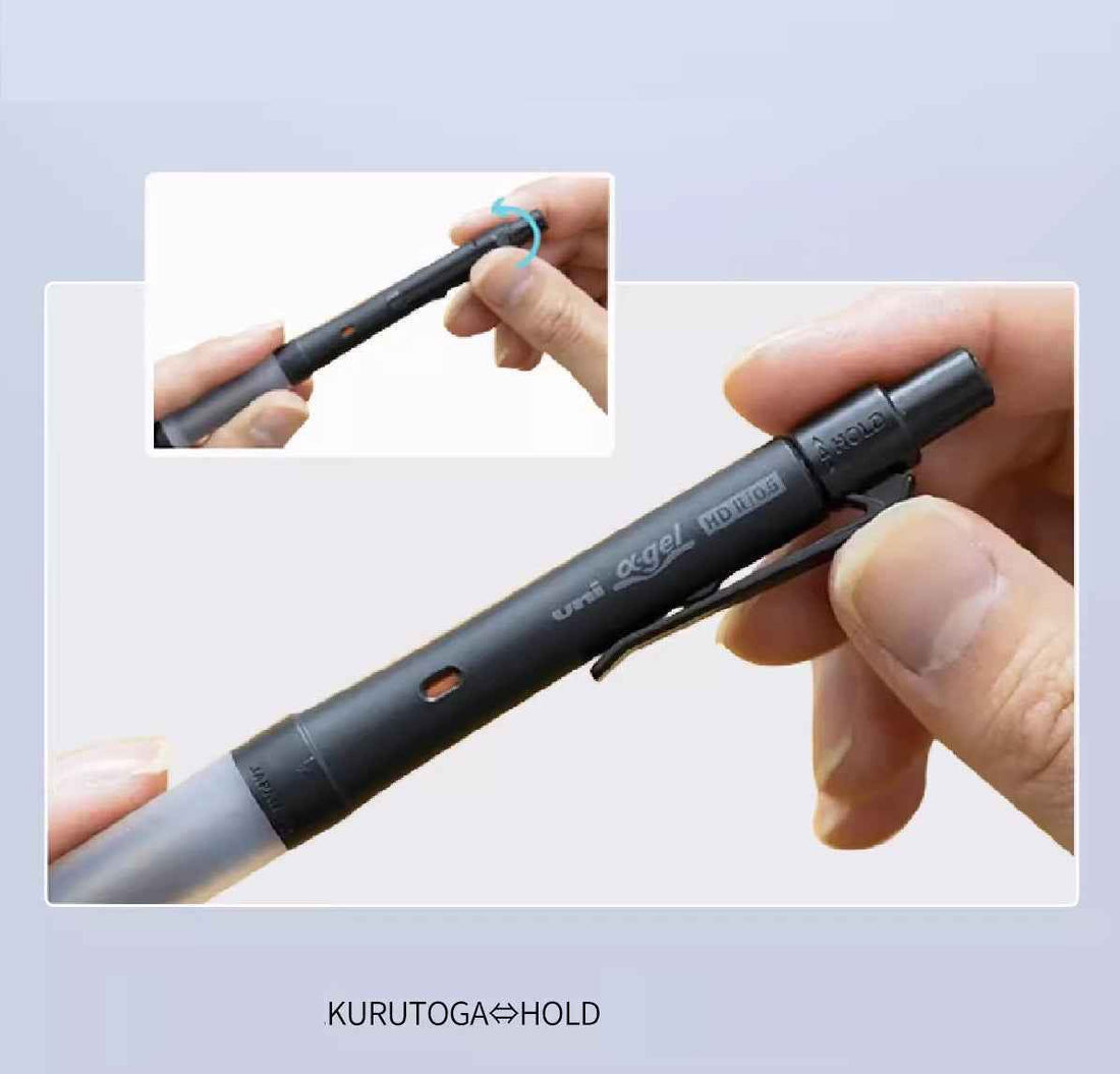 Uni Alpha Gel Switch Mechanical Pencil - 0.3 mm Grey